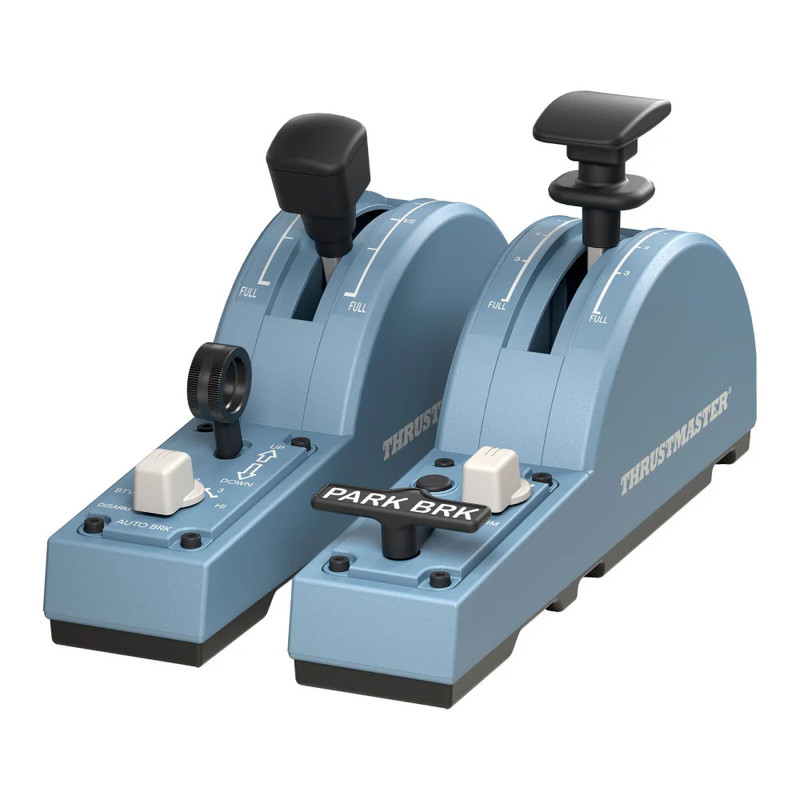 Thrustmaster TCA Quadrant Add-On Airbus Edition - Black/Blue - وحدة تحكم